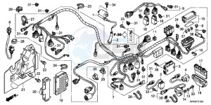 TRX420TMC drawing WIRE HARNESS