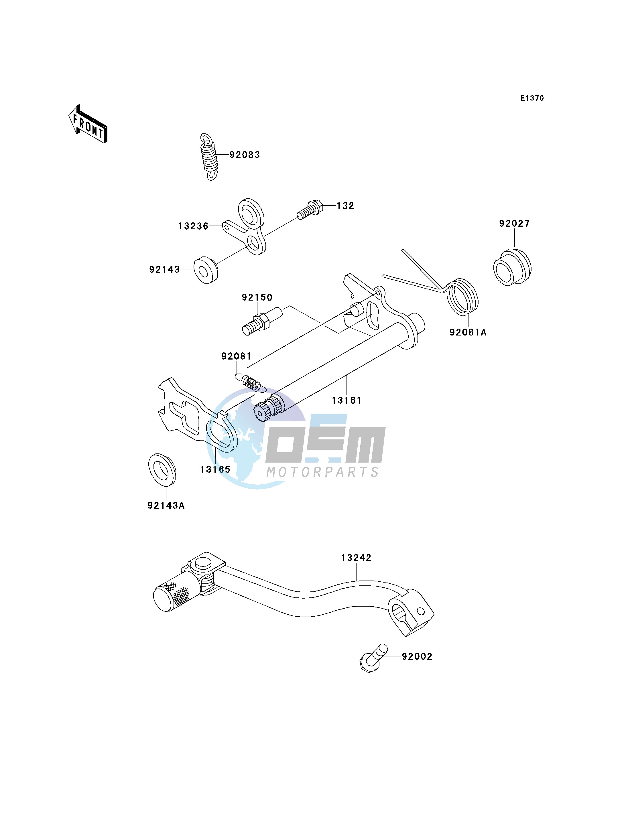 GEAR CHANGE MECHANISM