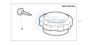 CB600F HORNET drawing CHRM RADIATOR CAP