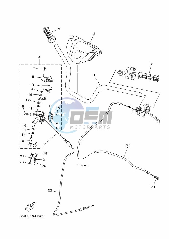 STEERING HANDLE & CABLE