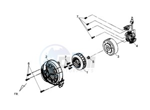 ORBIT II 50 TS L1-L6 drawing MAGNETO / FLYWHEEL