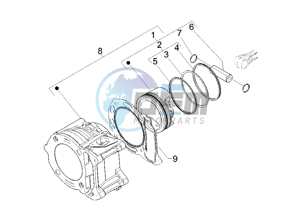 Cylinder - Piston