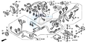 CB600FAA E / ABS MKH drawing WIRE HARNESS