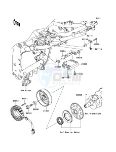 Z750_ABS ZR750M9F GB XX (EU ME A(FRICA) drawing Generator