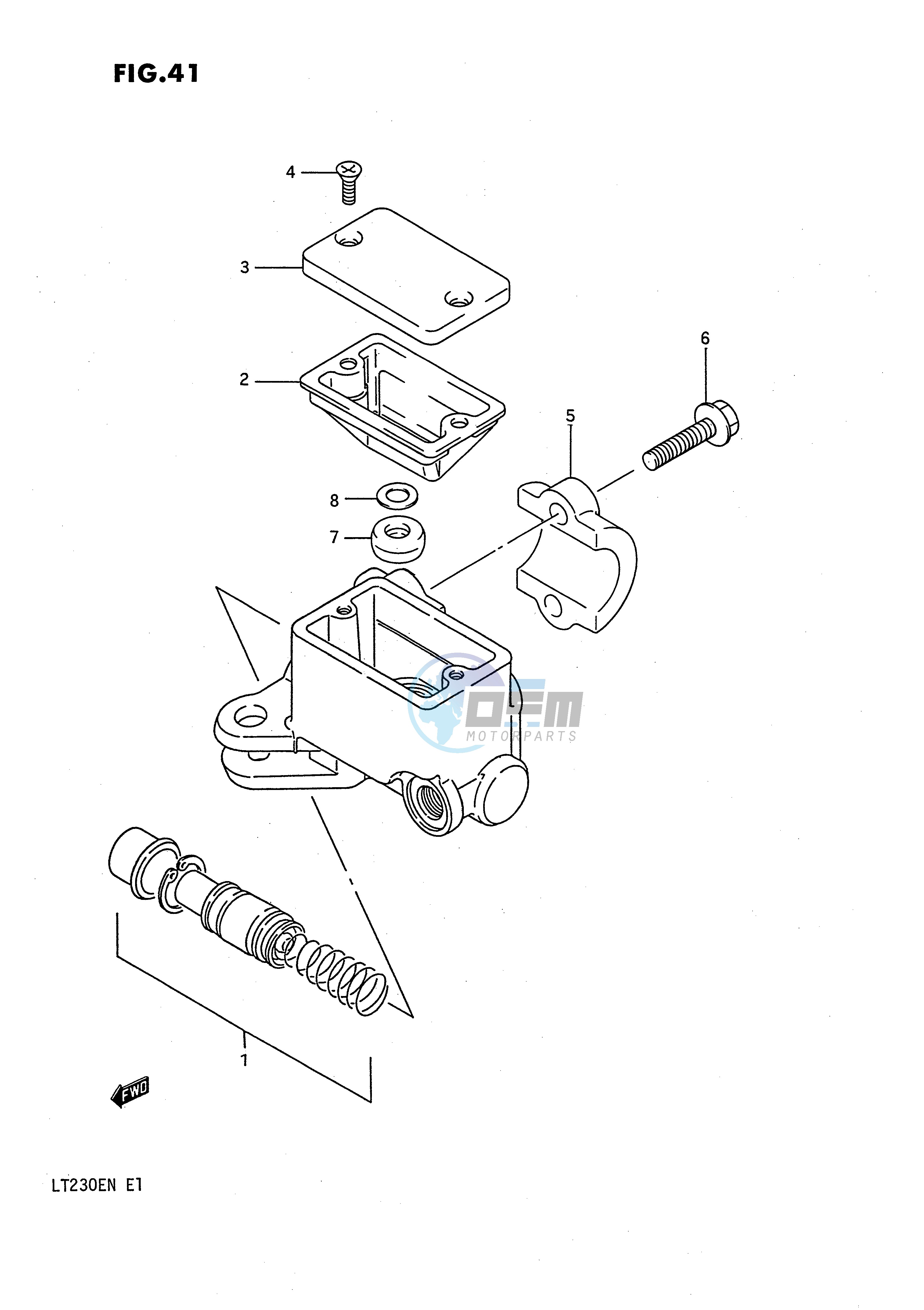 FRONT MASTER CYLINDER