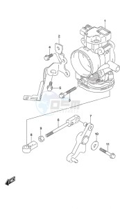 DF 60A drawing Throttle Body