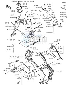 Z1000 ZR1000FGF FR GB XX (EU ME A(FRICA) drawing Fuel Tank