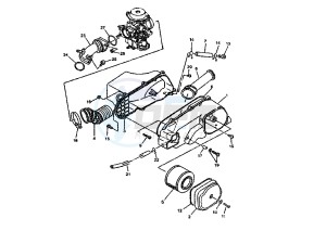 YP E MAJESTY 125 drawing INTAKE