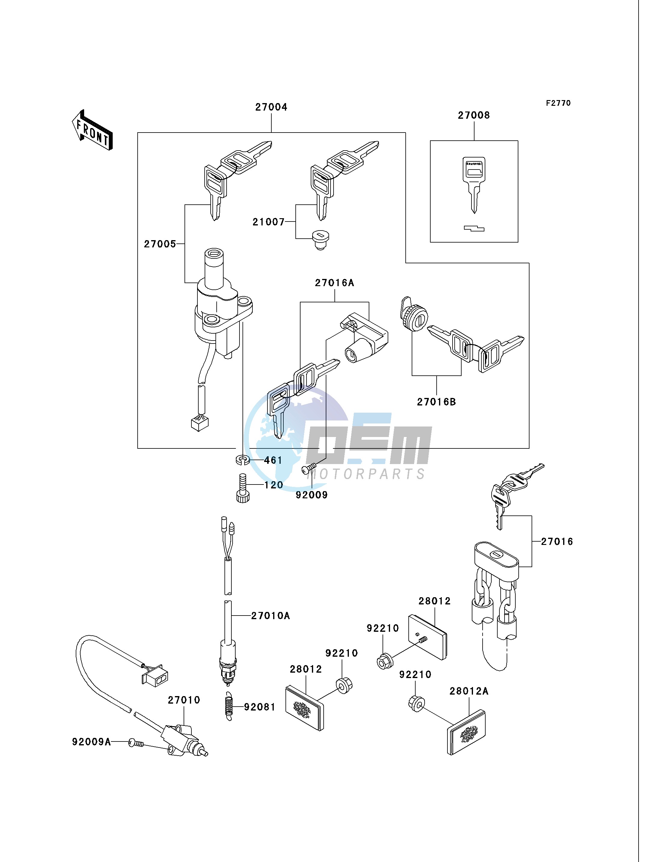 IGNITION SWITCH_LOCKS_REFLECTORS