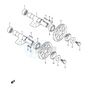 LT-A700X (E28-E33) drawing CRANK BALANCER