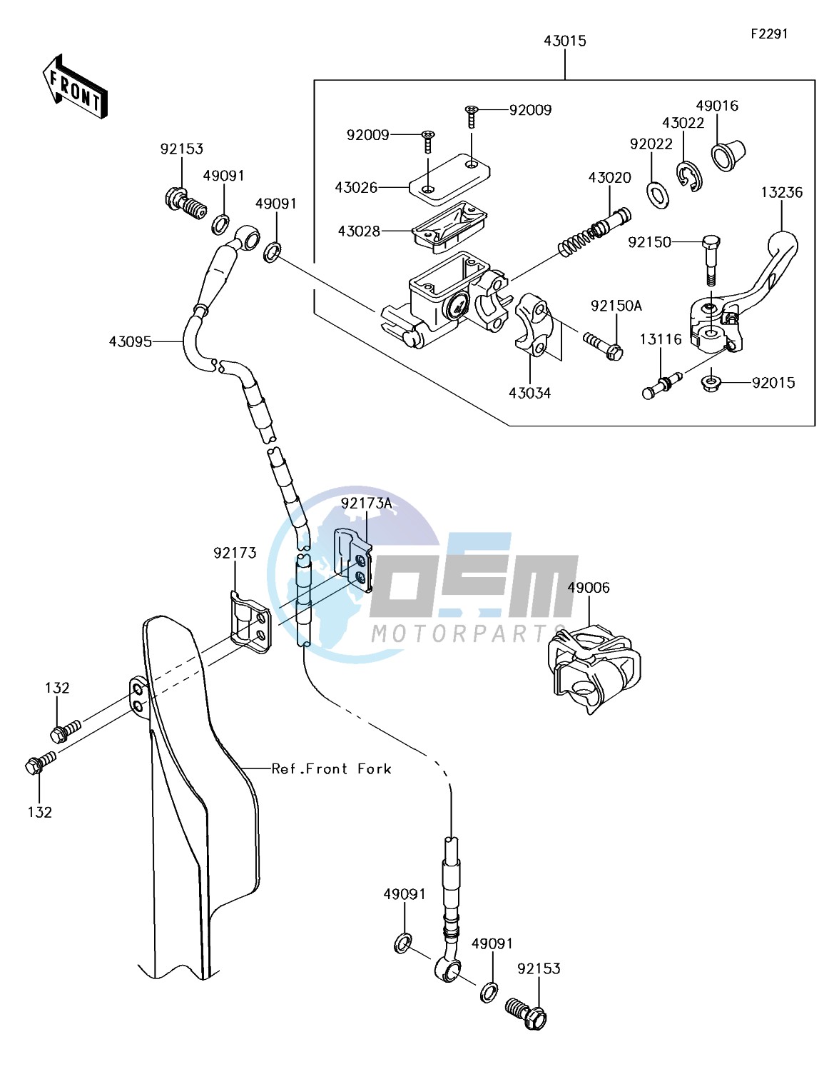 Front Master Cylinder