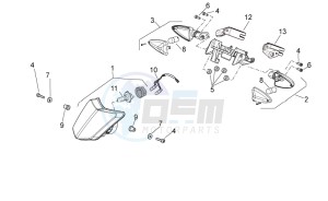 RXV 450-550 drawing Head lamp