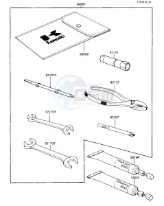 ZL 600 A [ZL600 ELIMINATOR] (A1-A2) drawing OWNER TOOLS