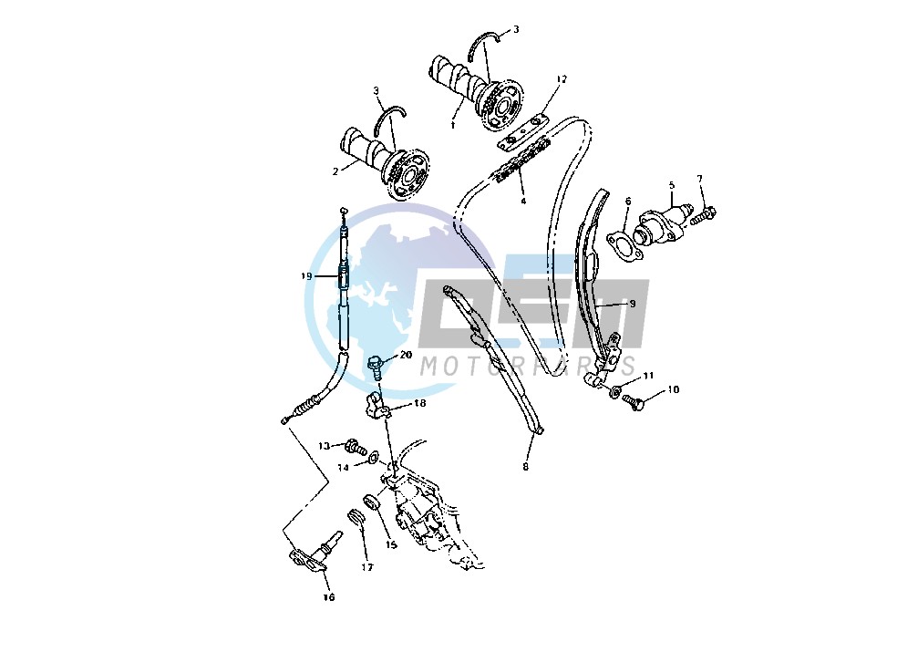 CAMSHAFT -CHAIN