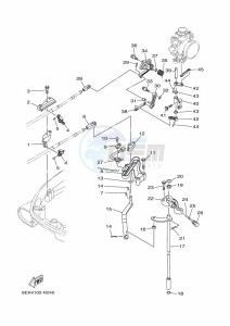 F115B drawing THROTTLE-CONTROL