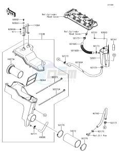 JET SKI ULTRA 310R JT1500NGF EU drawing Air Cleaner