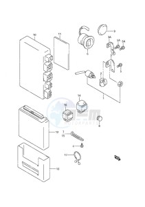 DF 40 drawing Engine Control Unit