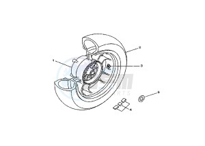 VP VERSITY 300 drawing REAR WHEEL