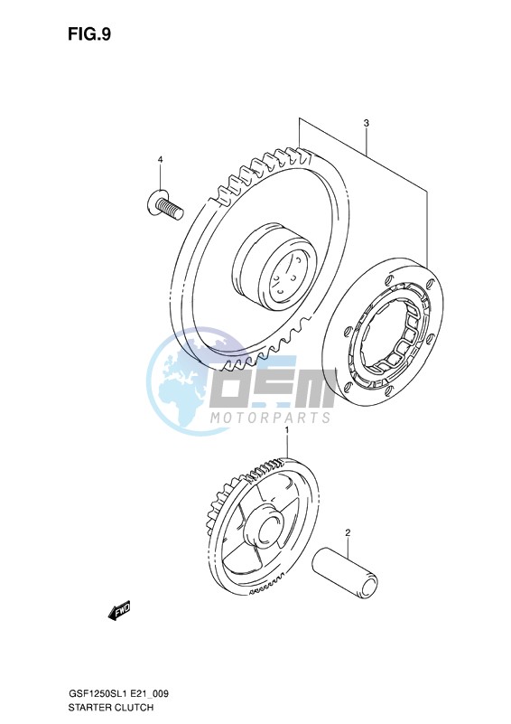 STARTER CLUTCH