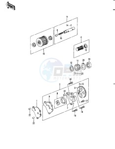 KLT 250 A [KLT250] (A1) [KLT250] drawing OIL PUMP_OIL FILTER -- 82 A1- -