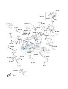 KSF 90 A [KFX90] (A7F-A9S) A7F drawing FRAME