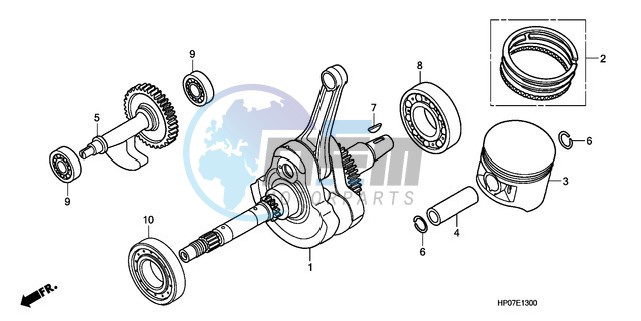 CRANKSHAFT/PISTON