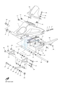 FZ8-N FZ8 (NAKED) 800 (2SH7) drawing REAR ARM