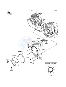 VN1700_CLASSIC_TOURER_ABS VN1700DCF GB XX (EU ME A(FRICA) drawing Chain Cover