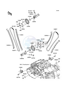 VN1700_CLASSIC_ABS VN1700FCF GB XX (EU ME A(FRICA) drawing Camshaft(s)/Tensioner