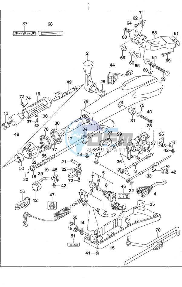 Tiller Handle