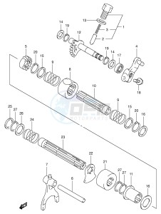 LT-F400 (P24) drawing GEAR SHIFTING (2)(MODEL K3)