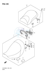 VLR1800 (E2) drawing SEAT (VLR1800TL1 E19)