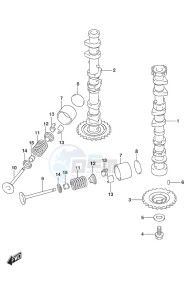 DF 40A drawing Camshaft