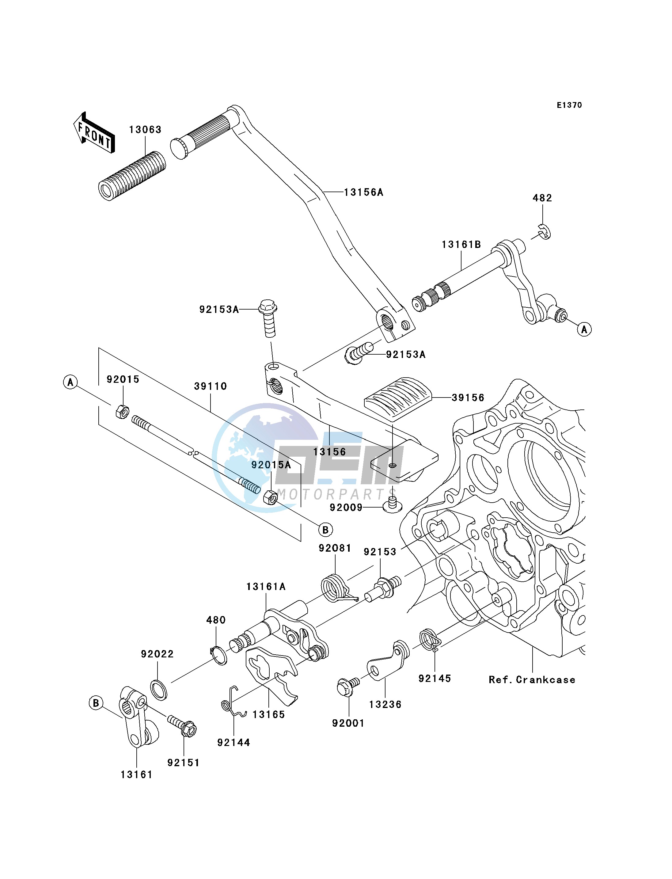 GEAR CHANGE MECHANISM