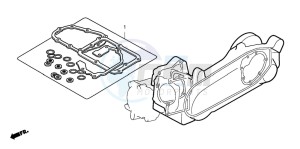 SH125S drawing GASKET KIT B