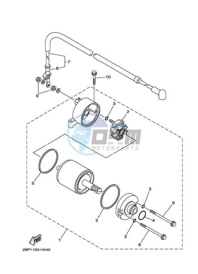 STARTING MOTOR