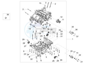 TUONO 1100 V4 FACTORY E4 SUPERPOLE ABS (EMEA-GSO) drawing Crank-case I