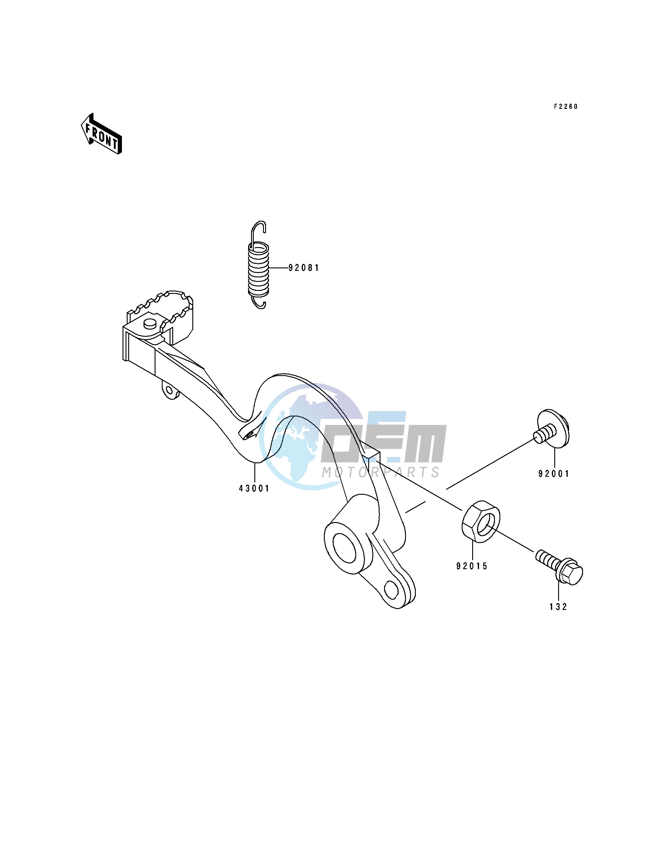 BRAKE PEDAL