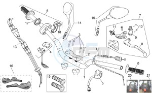 RXV-SXV 450-550 Enduro-Supermotard drawing Controls