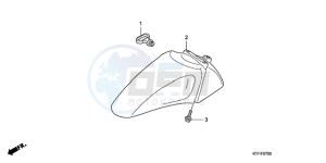 SH1509 Europe Direct - (ED) drawing FRONT FENDER