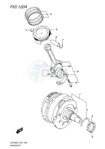 VZR1800BZ BOULEVARD EU drawing CRANKSHAFT