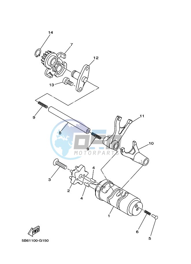 SHIFT CAM & FORK