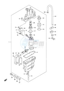 DF 40A drawing Fuel Vapor Separator