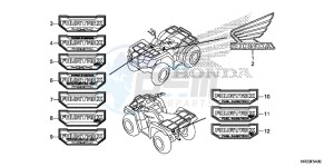 TRX420FA1E TRX420 Europe Direct - (ED) drawing MARK