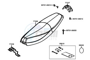 K-PIPE 50 drawing Seat