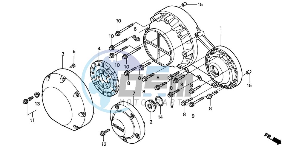 RIGHT CRANKCASE COVER