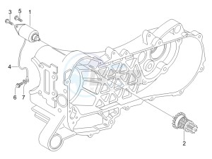 Granturismo 125 L Potenziato UK drawing Starter - Electric starter