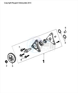 DJANGO 50 4T ALLURE drawing OIL PUMP