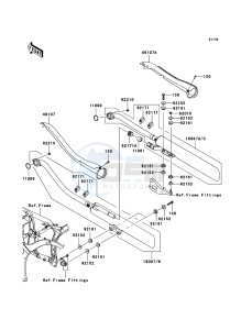 VN900_CLASSIC VN900B8F GB XX (EU ME A(FRICA) drawing Muffler(s)