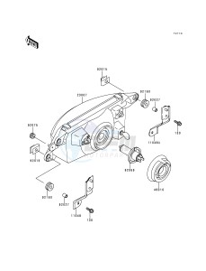 ZX 900 B [NINJA ZX-9R] (B4) [NINJA ZX-9R] drawing HEADLIGHT-- S- -